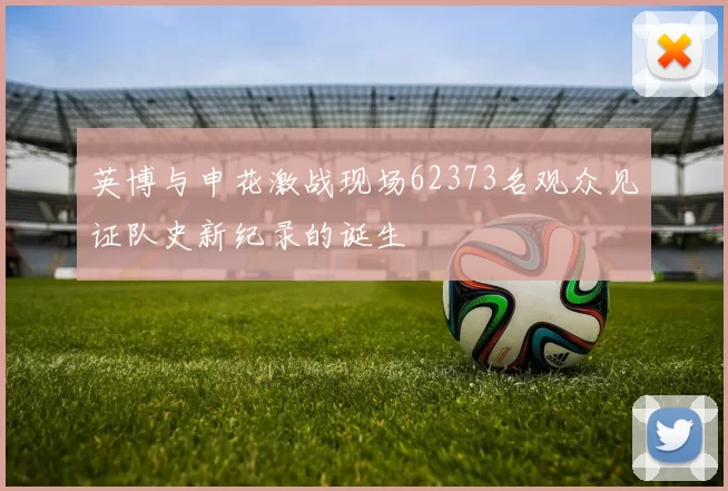 英博与申花激战现场62373名观众见证队史新纪录的诞生